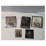 1800s Tintype Photograph Collection