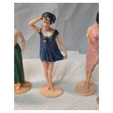 1950s Fashion Model Display Figures Set