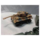 Military Vehicle Model Collection - Tank and Transport Set