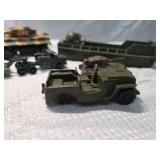 Military Vehicle Model Collection - Tank and Transport Set