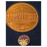 Republican Presidential Task Force Medal of Merit Set