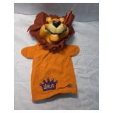 1970s Linus Lion Hand Puppet