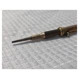 Gold Plated Mechanical Pencil with Ornate Design
