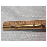 Gold Plated Mechanical Pencil with Ornate Design