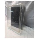 Clear Acrylic Display Case with Black Insert