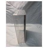 Clear Acrylic Display Case with Black Insert