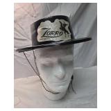 Walt Disney Zorro Black Hat with Logo