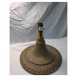 Brass Decorative Candlestick with Ornate Base