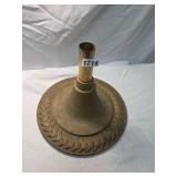 Brass Decorative Candlestick with Ornate Base