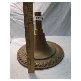 Brass Decorative Candlestick with Ornate Base