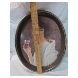 1920s Coca-Cola Oval Serving Tray