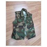 US Military Woodland Camo BDU Shirt