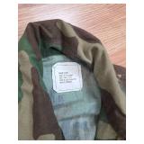US Military Woodland Camo BDU Shirt
