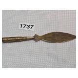 Decorative Brass Letter Opener