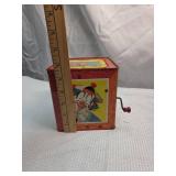 1950s Mattel Clown Jack in the Box Toy