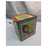 1950s Mattel Clown Jack in the Box Toy
