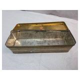 Hostess Fruit Cake Tin Box with Art Nouveau Design