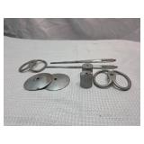 Steel Drafting Compass Set with Attachments