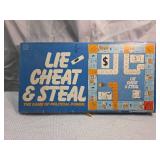 Lie Cheat & Steal Board Game (1971)