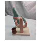Southwestern Coyote and Cactus Napkin Holder