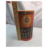 Quick Quaker Oats Round Container