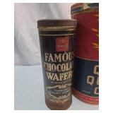 Quick Quaker Oats Round Container