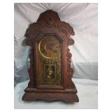 Ornate Wooden Gingerbread Clock