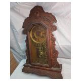 Ornate Wooden Gingerbread Clock