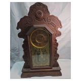 Ornate Wooden Gingerbread Clock