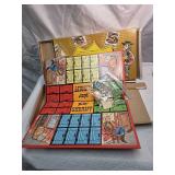 Milton Bradley Play Sheriff Board Game 1950s