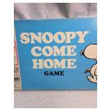 Snoopy Come Home Board Game by Milton Bradley