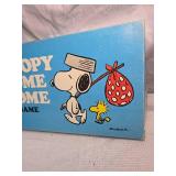 Snoopy Come Home Board Game by Milton Bradley