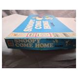 Snoopy Come Home Board Game by Milton Bradley
