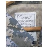 US Military ACU Digital Camo Mechanics Coveralls XL