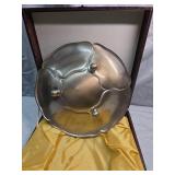 Hand-Hammered Copper Serving Plate with Box