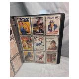 1991 World War II Trading Card Collection in Album