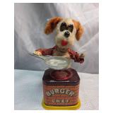 1950s Burger Chef Mechanical Dog Toy