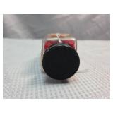 Red Hot Rod Glass Candy Container