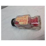 Red Hot Rod Glass Candy Container
