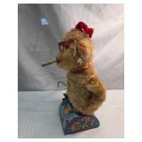 1950s Smoking Monkey Wind-up Toy