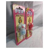 PEZ Bonbons Body Parts Nurse and Lifeguard Dispensers
