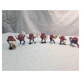 California Raisins PVC Figurines Set
