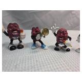 California Raisins PVC Figurines Set