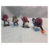 California Raisins PVC Figurines Set