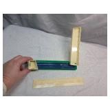 Double Decker Pencil Box with Ruler