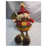 Plush Scarecrow Welcome Fall Figure
