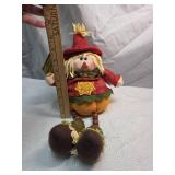 Plush Scarecrow Welcome Fall Figure