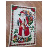 Traditional Santa Christmas Table Runner