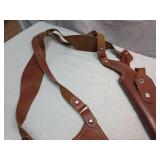Brown Leather Shoulder Holster