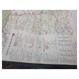 1940s German Military Map of Cologne Region